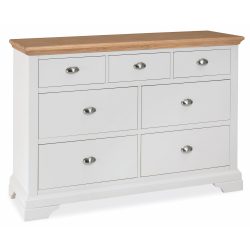 Bentley Designs 8005-92 Hampstead 3+4 Drawer Chest