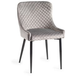 Cezanne Velvet Fabric Chair
