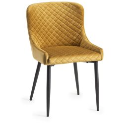 Cezanne Velvet Fabric Chair