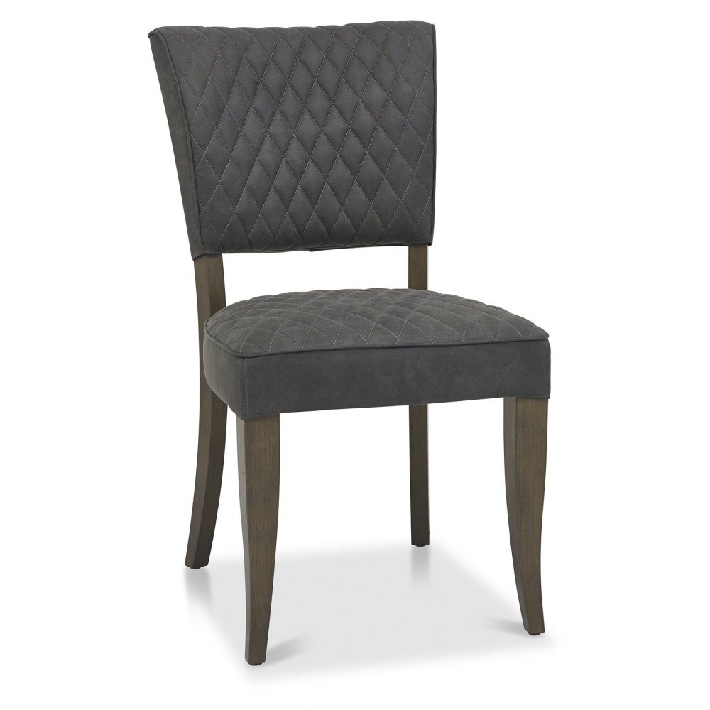 Bentley Designs Ellipse 2740-09U-DGY Logan Upholstered Chair