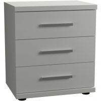 Charlton 3 Drawer Bedside