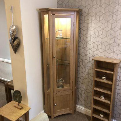 Florence Corner Display Cabinet
