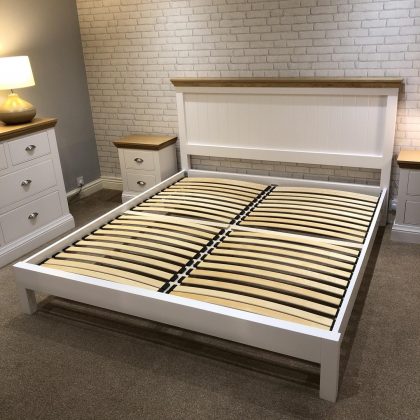 Coelo Low End Panel Bedstead, Super Kingsize