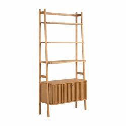 York Bookcase With Cupboard Storage