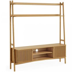 York Large Ladder TV Unit