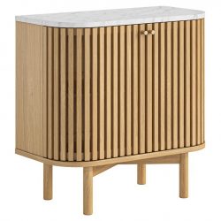 Essential Living Marlo Marble Top Cupboard