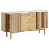Marlo Marble Top 3 Drawer Sideboard
