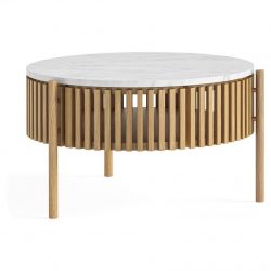 Essential Living Marlo Marble Top Story Coffee Table