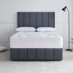 Wool Luxury 1500 Pocket Divan, Firm Tension