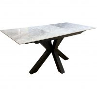  Sintered Stone Ceramic 120-160cm Extending Dining Table