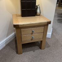 Essential Living Lyon Lamp Table With Drawer