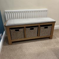 Essential Living Lyon Storage Bench