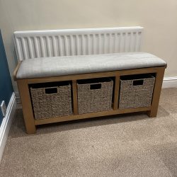 Essential Living Lyon Storage Bench