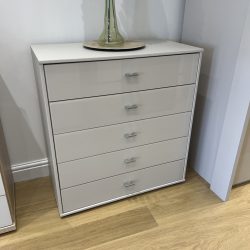 Kensington 5 Drawer Chest, Champagne