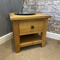 Banbury Lamp Table With Drawer