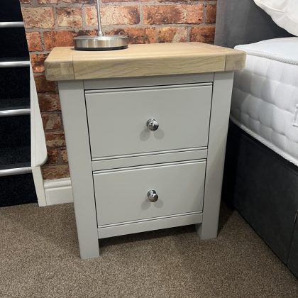 Lyon 2 Drawer Bedside
