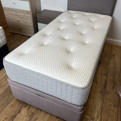 Comfy Deep Tufted Mattress, Soft Tension, Single
