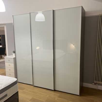 Miami 2 225cm 3 Door Sliding Wardrobe, Extra Tall
