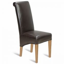 Quebec Leather Dining Chair