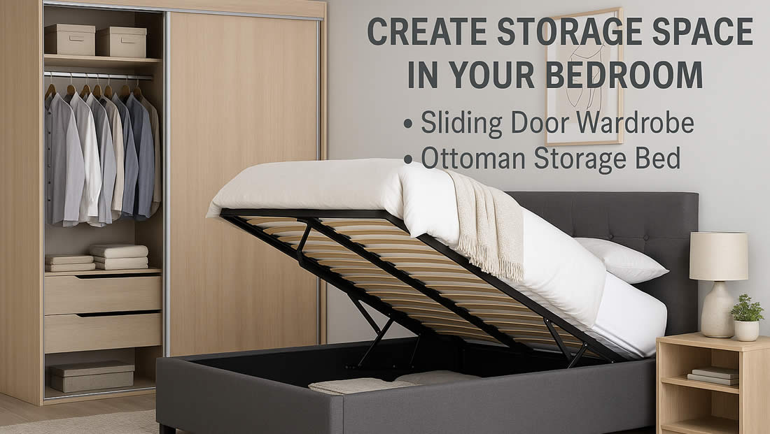 How to Maximise Storage Space in Your Bedroom